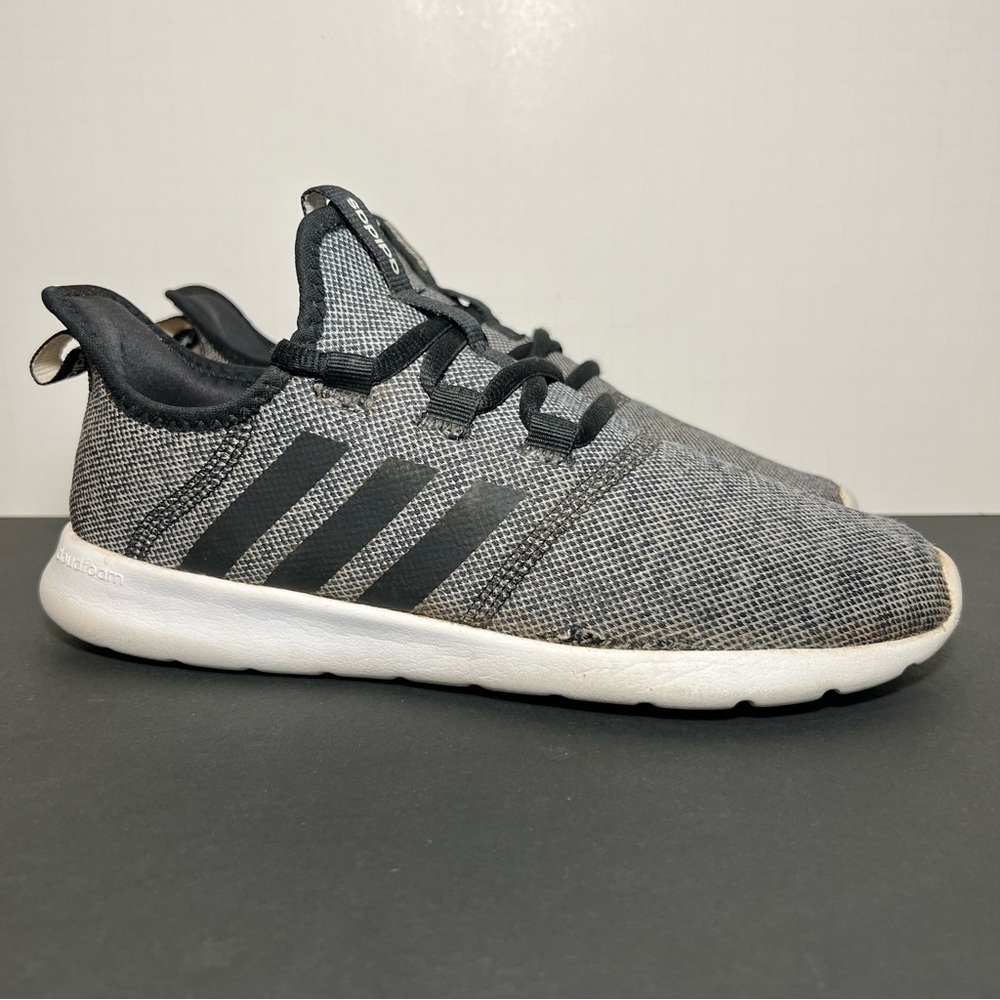 Womens ADIDAS Cloudfoam Pure 2.0 Gray Running Shoes / Size 9